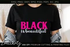 Black Woman SVG Black History Month SVG Black Girl Magic SVG Product Image 4