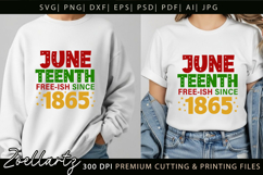Juneteenth SVG PNG EPS DXF Black Lives Matter Freedom Day Product Image 2