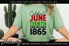 Juneteenth SVG PNG EPS DXF Black Lives Matter Freedom Day Product Image 7