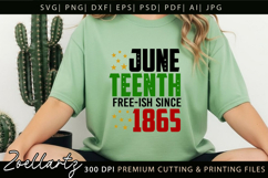 Juneteenth SVG PNG EPS DXF Black Lives Matter Freedom Day Product Image 7