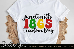 Juneteenth SVG PNG EPS DXF Afro Woman Black Lives Matter Product Image 1