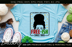 Juneteenth SVG PNG EPS DXF Black Lives Matter Freedom Day Product Image 7