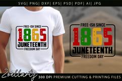 Juneteenth SVG PNG EPS DXF Black Lives Matter Freedom Day Product Image 7