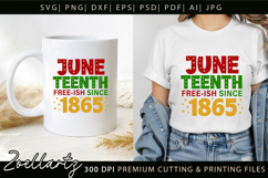 Juneteenth SVG PNG EPS DXF Black Lives Matter Freedom Day Product Image 1
