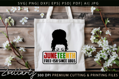 Juneteenth SVG PNG EPS DXF Black Lives Matter Freedom Day Product Image 7