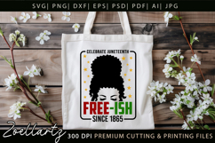 Juneteenth SVG PNG EPS DXF Black Lives Matter Freedom Day Product Image 6