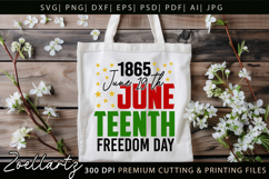 Juneteenth SVG PNG EPS DXF Black Lives Matter Freedom Day Product Image 8