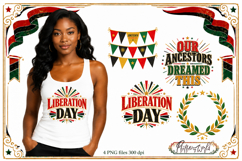 Juneteenth Celebration PNG Designs | Black History Clipart Product Image 1