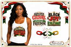 Juneteenth Celebration PNG Designs | Heritage PNG Product Image 1