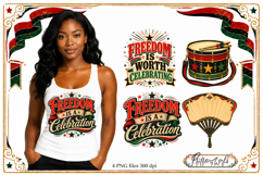 Juneteenth Celebration PNG Designs | Vintage Graphics Product Image 1