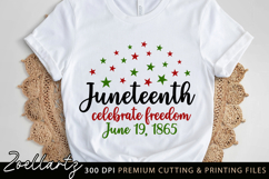 Juneteenth SVG PNG EPS DXF Black Woman Black Lives Matter Product Image 1
