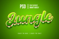 jungle editable text effect, nature text effect Product Image 1