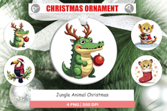 Ornament Christmas Jungle Animals Product Image 1