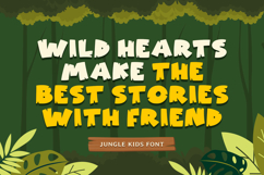 Jungle Kids - Kids Font Product Image 3