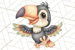 Jungle Friends, Safari Animals, Tropical Clipart Png Product Image 5