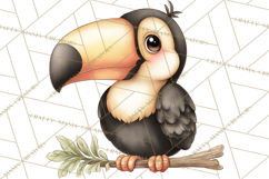 Jungle Friends, Safari Animals, Tropical Clipart Png Product Image 2