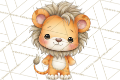 Jungle Friends, Safari Animals, Tropical Clipart Png Product Image 3