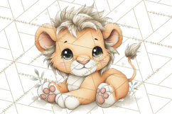Jungle Friends, Safari Animals, Tropical Clipart Png Product Image 5