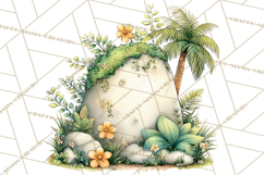 Jungle Friends, Safari Animals, Tropical Clipart Png Product Image 4