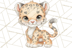 Jungle Friends, Safari Animals, Tropical Clipart Png Product Image 5
