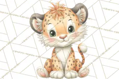 Jungle Friends, Safari Animals, Tropical Clipart Png Product Image 2