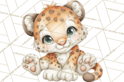 Jungle Friends, Safari Animals, Tropical Clipart Png Product Image 3