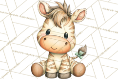 Jungle Friends, Safari Animals, Tropical Clipart Png Product Image 5