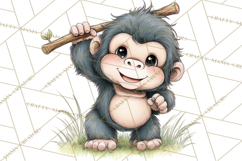 Jungle Friends, Safari Animals, Tropical Clipart Png Product Image 5