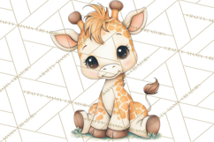 Jungle Friends, Safari Animals, Tropical Clipart Png Product Image 3