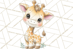 Jungle Friends, Safari Animals, Tropical Clipart Png Product Image 5