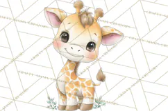 Jungle Friends, Safari Animals, Tropical Clipart Png Product Image 5