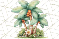 Jungle Friends, Safari Animals, Tropical Clipart Png Product Image 3