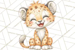 Jungle Friends, Safari Animals, Tropical Clipart Png Product Image 5