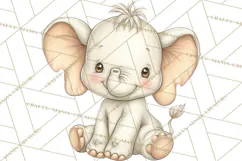 Jungle Friends, Safari Animals, Tropical Clipart Png Product Image 2