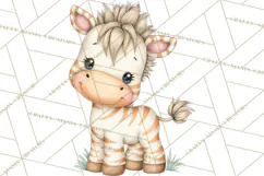 Jungle Friends, Safari Animals, Tropical Clipart Png Product Image 5