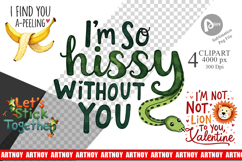 Jungle Giggles Valentine Clipart Product Image 1