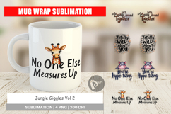 Jungle Giggles Valentine Mug Wrap Product Image 1