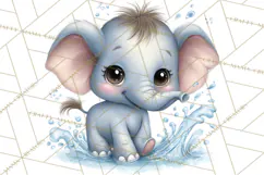 Tropical Jungle Clipart PNG, Wild Animals Nature Elements Product Image 3