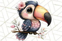 Tropical Jungle Clipart PNG, Wild Animals Nature Elements Product Image 4
