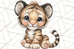 Tropical Jungle Clipart PNG, Wild Animals Nature Elements Product Image 5