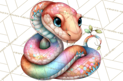 Tropical Jungle Clipart PNG, Wild Animals Nature Elements Product Image 2