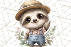 Tropical Jungle Clipart PNG, Wild Animals Nature Elements Product Image 4