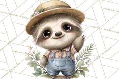 Tropical Jungle Clipart PNG, Wild Animals Nature Elements Product Image 4