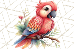 Tropical Jungle Clipart PNG, Wild Animals Nature Elements Product Image 2