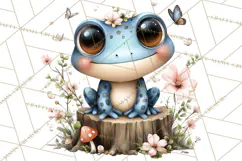 Tropical Jungle Clipart PNG, Wild Animals Nature Elements Product Image 3