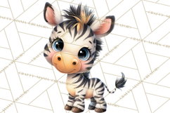 Tropical Jungle Clipart PNG, Wild Animals Nature Elements Product Image 4