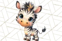 Tropical Jungle Clipart PNG, Wild Animals Nature Elements Product Image 4