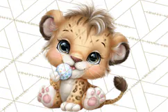 Tropical Jungle Clipart PNG, Wild Animals Nature Elements Product Image 5