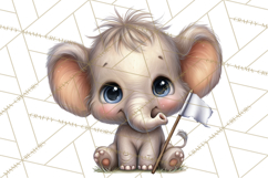 Tropical Jungle Clipart PNG, Wild Animals Nature Elements Product Image 5