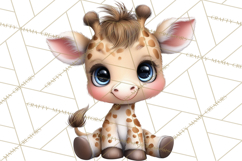 Tropical Jungle Clipart PNG, Wild Animals Nature Elements Product Image 5